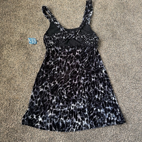 Free People Intimately Virgo Moon Black and White Patterned Dress Size Medium - Picture 5 of 9